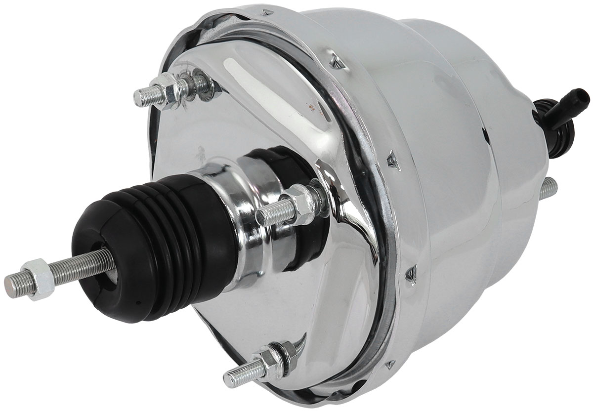 GM BRAKE BOOSTER 7" CHROME DUAL DIAPHRAM