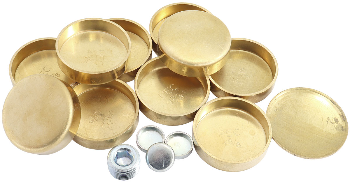 HOLDEN V8 WELSH PLUG KIT 253 308 304 BRASS