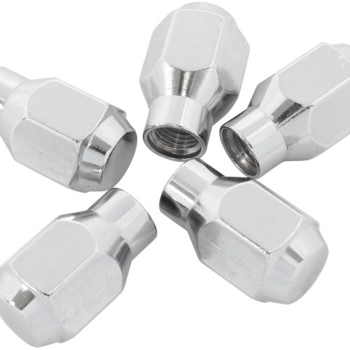 CONICAL ET CLOSED NUTS 1/2 CHROME 1/2-20″ WHEEL (5)