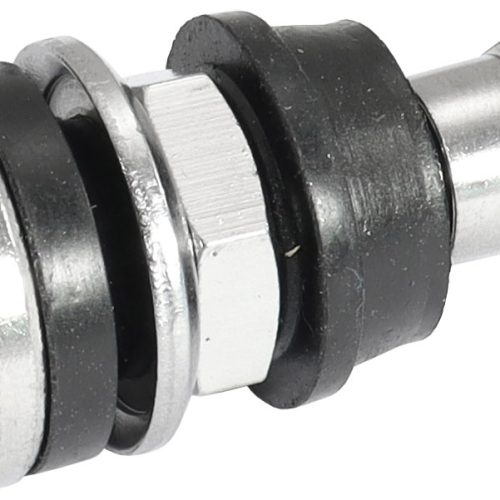 BOLT IN WHEEL VALVE STEM SINGLE CHROME 7/16″ 5/8″ HOLES