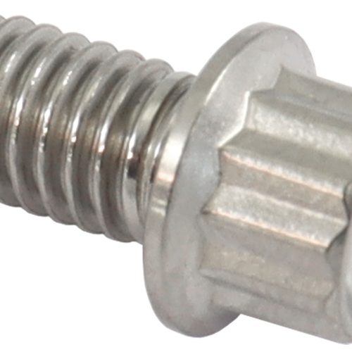 M6x1.00 TITANIUM BOLT 10mm UHL12 POINT SINGLE M6 x 1.00mm