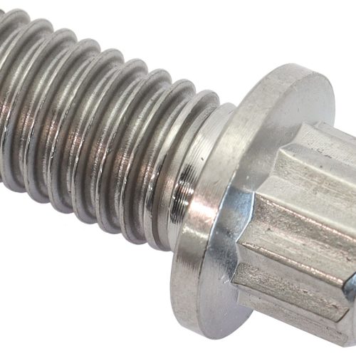 M8x1.25 TITANIUM BOLT 15mm UHL12 POINT SINGLE M8 x 1.25mm