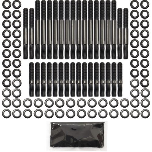 SMALL BLOCK CHEV HEAD STUD KIT12pt, OE, AF,EDEL,BRODIX,DART