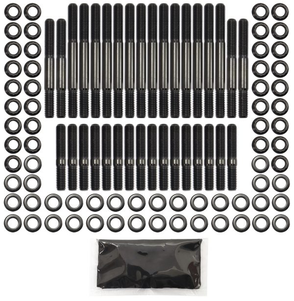 SMALL BLOCK CHEV HEAD STUD KIT12pt, OE, AF,EDEL,BRODIX,DART