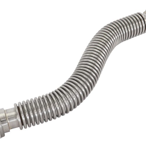 FLEXIBLE TURBO DRAIN HOSE S/S FEMALE 2 x -12AN 300MM LONG