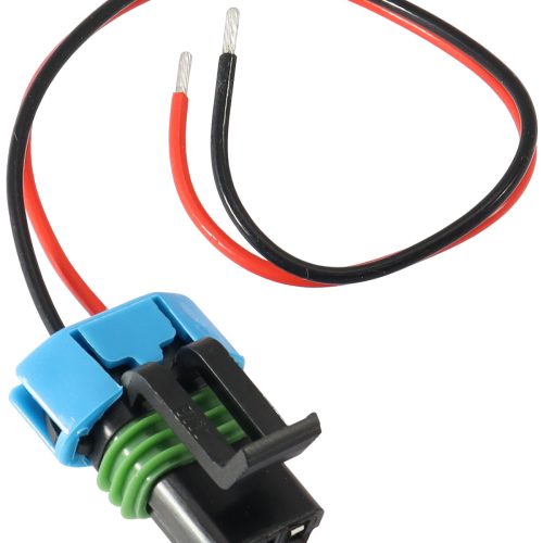 DELPHI 40mm FUEL PUMP PIGTAIL FEMALE WALBRO 525 450 2 PIN