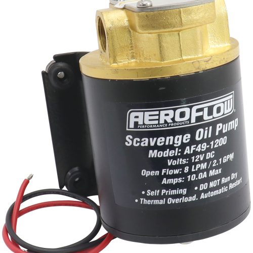 ELECTRIC OIL TRANSFER PUMP SCAVENGE GEAR PUMP 8LPM 2GPM