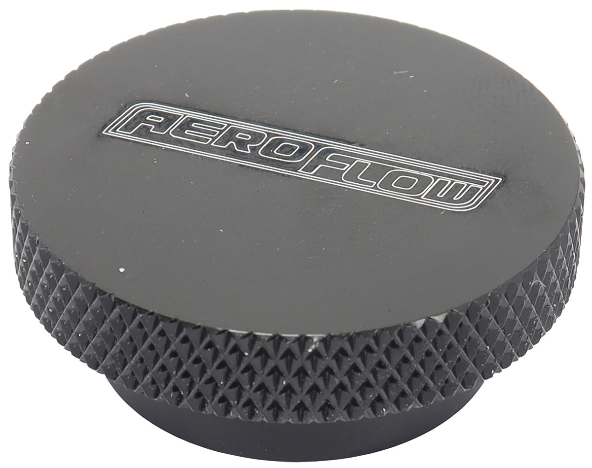 AIR CLEANER NUT 5/16" BLACK LOW PROFILE TALL STEP 5/16-18"