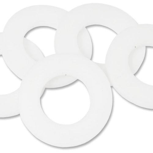 REPLACEMENT TEFLON WASHERS NITROUS BOTTLE ADAPTER 5 PACK