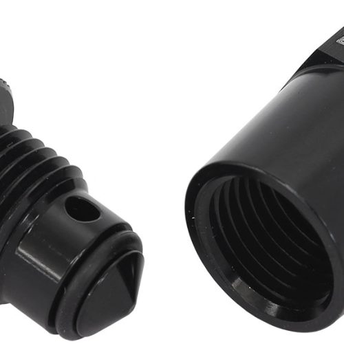 -6 ORB INLINE TAP / DRAIN 1/8 NPT F/MALE THREAD FOR REMOTE