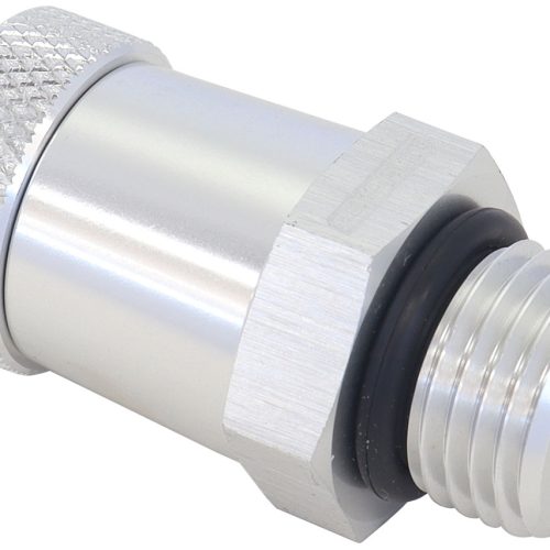 -6 ORB INLINE TAP / DRAIN 1/8 NPT F/MALE THREAD FOR REMOTE