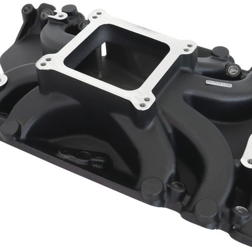 HOLDEN 253 308 INTAKE MANIFOLDSINGLE PLANE LOW RISE BLACK