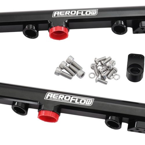 GM LS1 LS2 LS3 FUEL RAIL BLACKLS6 L76 L99 -8ORB LS