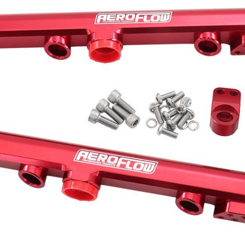 GM LS1 LS2 LS3 FUEL RAIL RED LS6 L76 L99 -8ORB LS