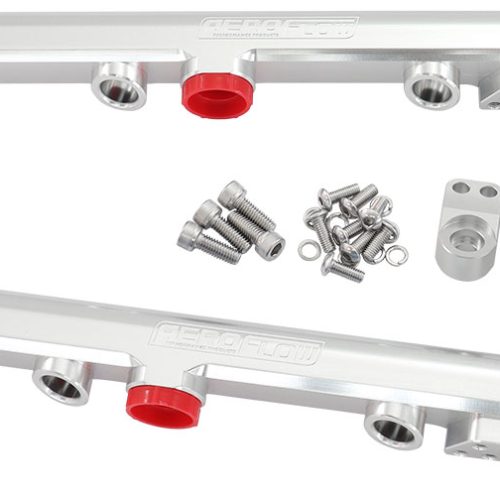 GM LS1 LS2 FUEL RAIL SILVER LS3 LS6 L76 L99 -8ORB LS