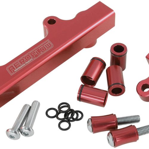 ROTARY FUEL RAIL KIT SERIES 4 & 5. MAZDA RX7 RED GEN 2