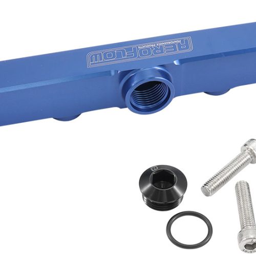 MITSUBISHI 4G63 EVO 4 to 9 FUEL RAIL -10ORB BLUE