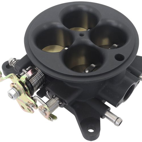 4BBL Cast Throttle Body       black 4150 / 4500 4bbl