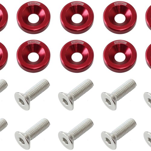 BILLET DRESS UP FENDER BOLT 10PACK M8 x 1.25mm UHL 20MM