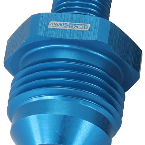 METRIC M10 X 1.0MM TO -8AN    BLUE MALE M10x1.0MM TO -8AN