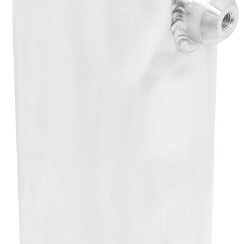 UNIVERSAL RADIATOR OVERFLOW   TANK 12″ x 3.5″ -4ORB POLISHED