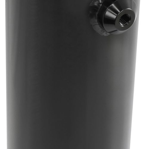 UNIVERSAL RADIATOR OVERFLOW   TANK 12″ x 3.5″ -4ORB BLACK