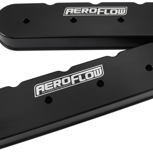 GM LS BILLET VALVE COVERS PAIRBLACK AF LOGO NO COILS