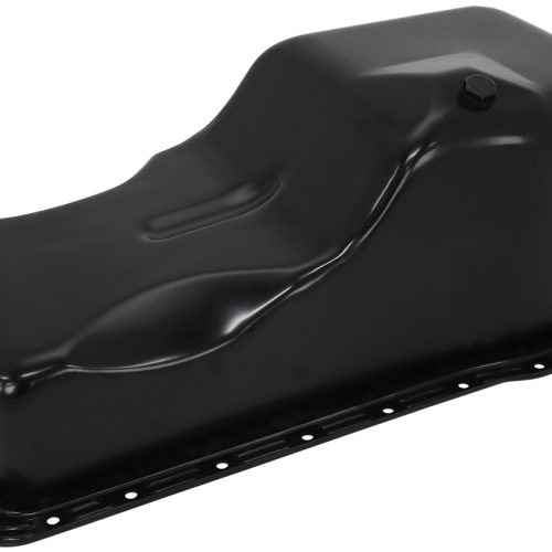 STOCK FORD 351W V8 OIL PAN    BLACK OIL PAN SBF 351W