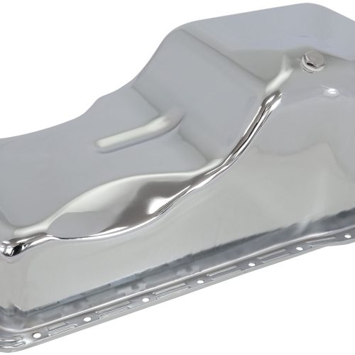 STOCK FORD 351W V8 OIL PAN    CHROME OIL PAN SBF 351W