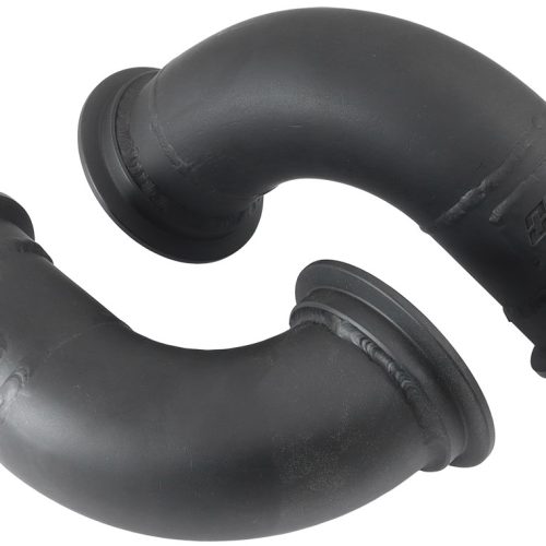 GM LS TWIN TURBO TURN UP ADAPTERS PAIR V-BAND MANIFOLD