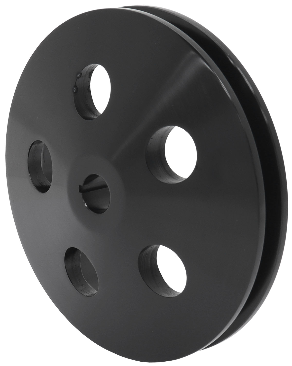 POWER STEERING PULLEY SINGLE BLACK 5/8 SHAFT GM SAGINAW