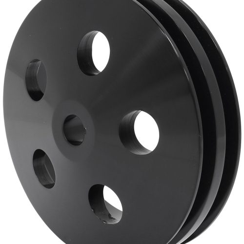 POWER STEERING PULLEY DOUBLE BLACK 5/8 SHAFT GM SAGINAW