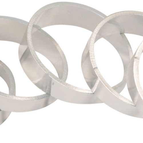 ALLOY PIE CUTS 5pc MAKES 45degBEND 1D TIGHT RADIUS 1.5″ O.D