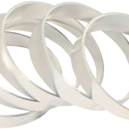 ALLOY PIE CUTS 5pc MAKES 45degBEND 1D TIGHT RADIUS 3.50″ O.D