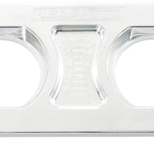 BILLET BULKHEAD PLATE 4 PORT  MODULAR UNIVERSAL POLISHED AN