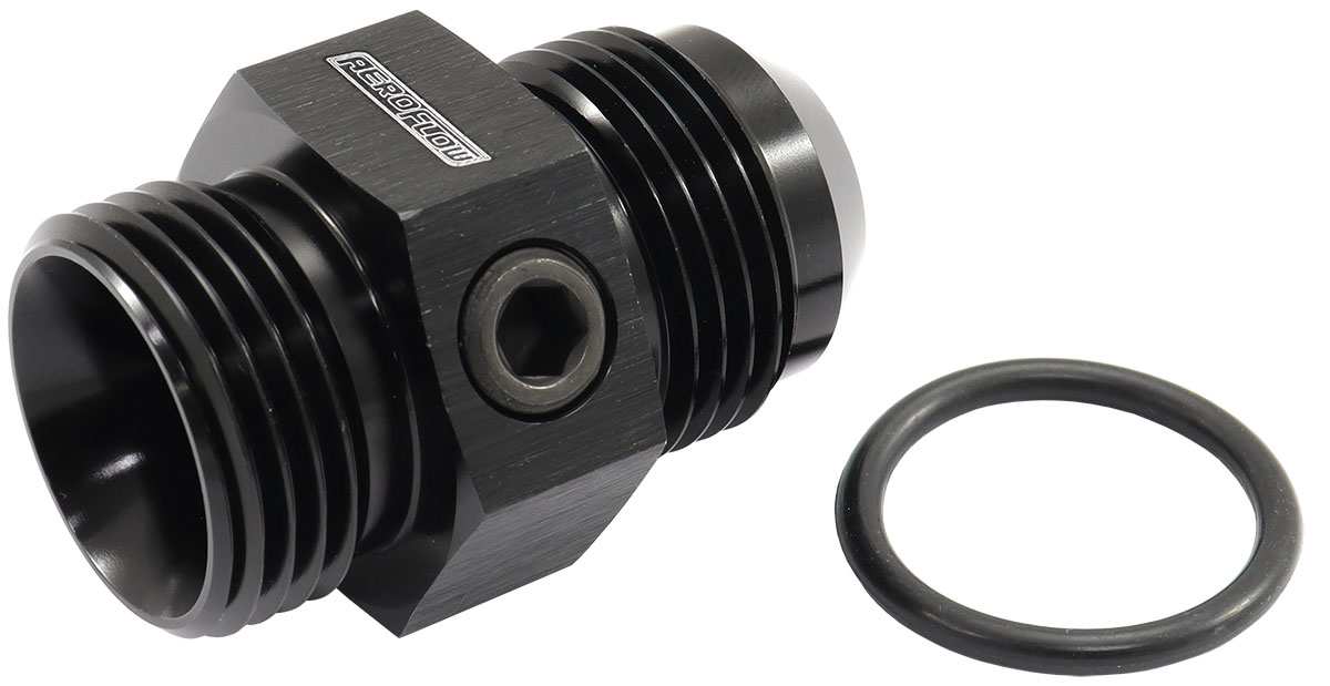 -12ORB TO -12AN WITH 3 X 1/8" NPT PORTS