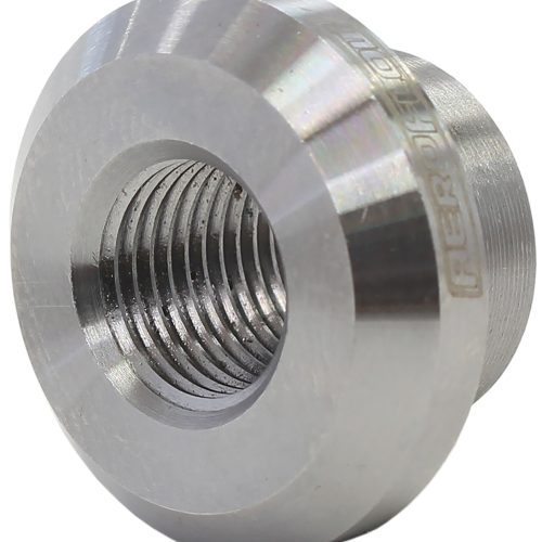 FEMALE WELD ON BUNG, M10x1.0 THREAD, STEEL