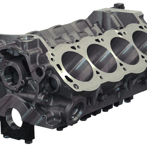 SBF SHP IRON BLOCK 4.000″ BORE9.5″ DECK, 351C MAINS 2.749″