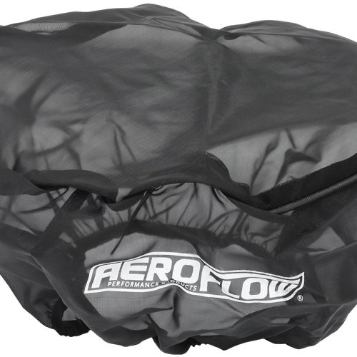 9″ LARGE AIR FILTER AEROSKIN  WRAP BLACK SUITS 3″ AND ABOVE