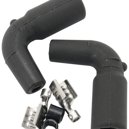 COIL BOOTS & TERM LS (2 PACK) 90 DEG. 2 BOOTS & 2 TERMINALS