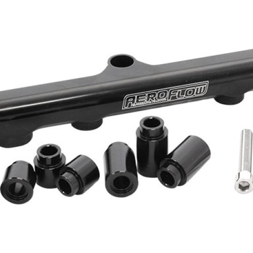 FUEL RAIL KIT NISSAN RB25 BLACK -8ORB NON-NEO TOP FEED