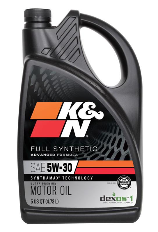 5W30 MOTOR OIL, 5 QUART FULLY SYNTHETIC, 4.73L