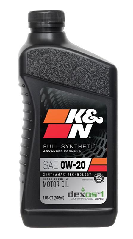 0W20 MOTOR OIL, 1 QUART FULLY SYNTHETIC, 946ML