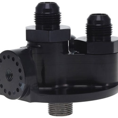 REMOTE OIL FILTER MOUNT, -10AN13/16-16 THREAD, NEEDS BRACKET