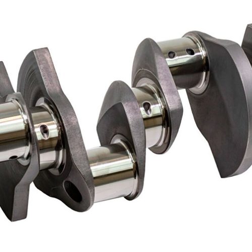 SBC FORGED CRANK, 4.00″ STROKE350 MAIN, 6.00″ ROD, BBC SNOUT