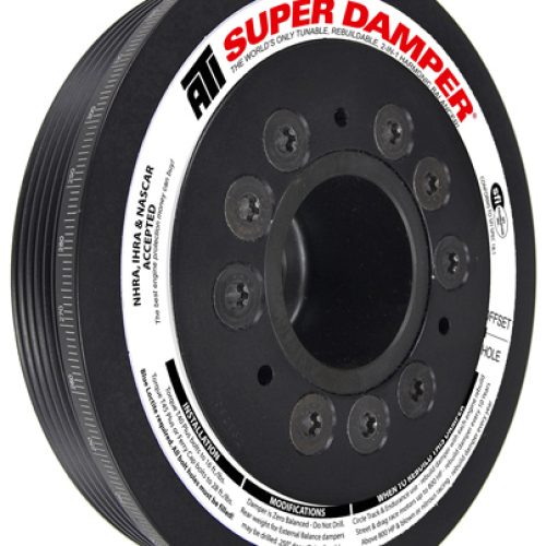 ATI MITSU EVO 8 & 9 BALANCER  4G63 ALUM 6.325″ DIA. 6 GROOVE