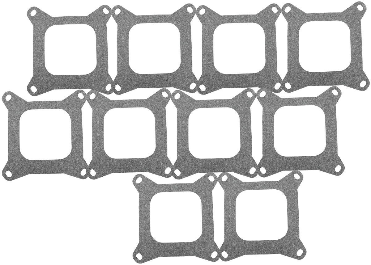 4150 CARBY BASE GASKET OPEN BULK 10 PACK 1/32" SQUARE BORE