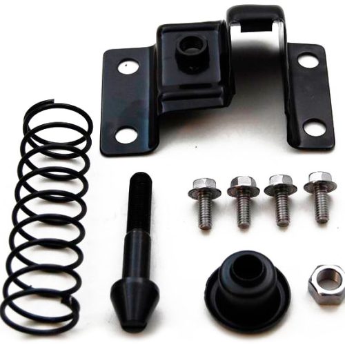 BLACK STEEL HOOD LATCH KIT CAMARO 1967-1981