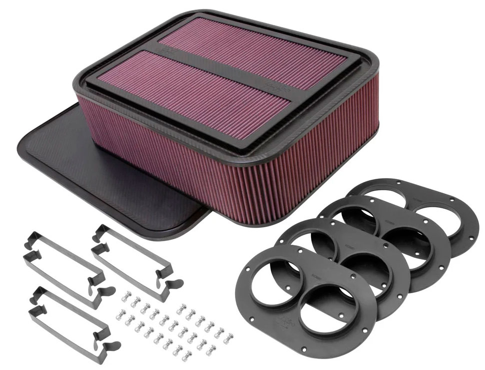 LARGE SPRINTCAR AIRBOX 4" TALLWITH 2.75" RAM TUBE SEALS