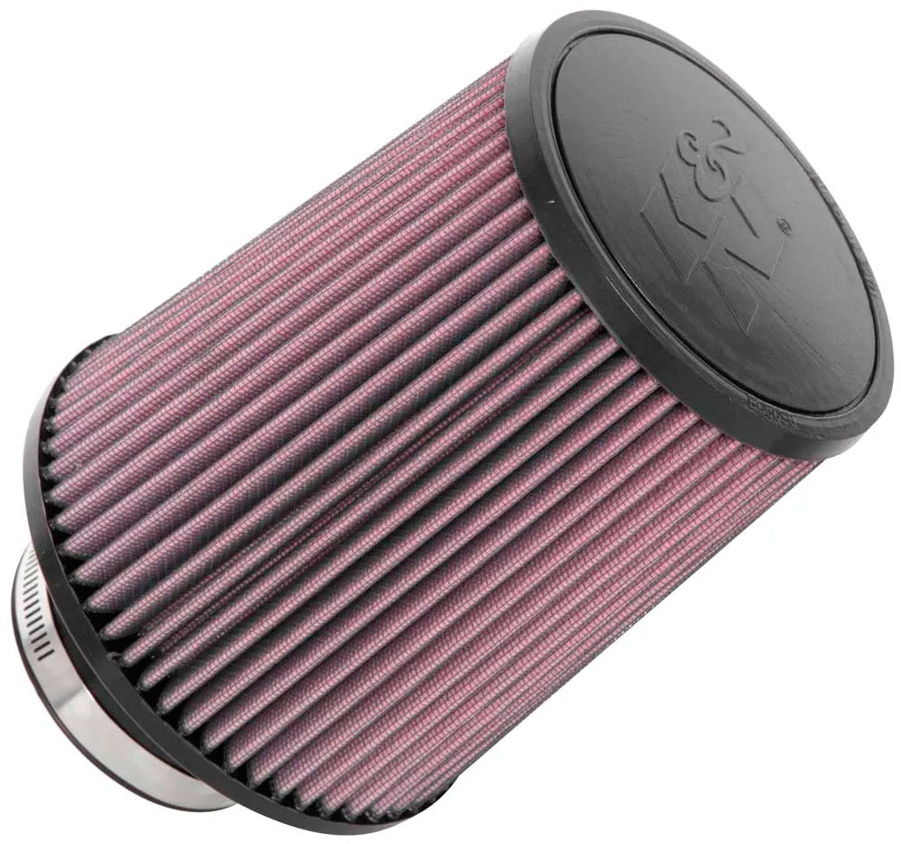 3-1/8" CLAMP-ON TAPERED FILTER5" TOP, 6" BASE, 7" TALL